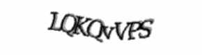 Security check image, please type the characters shown